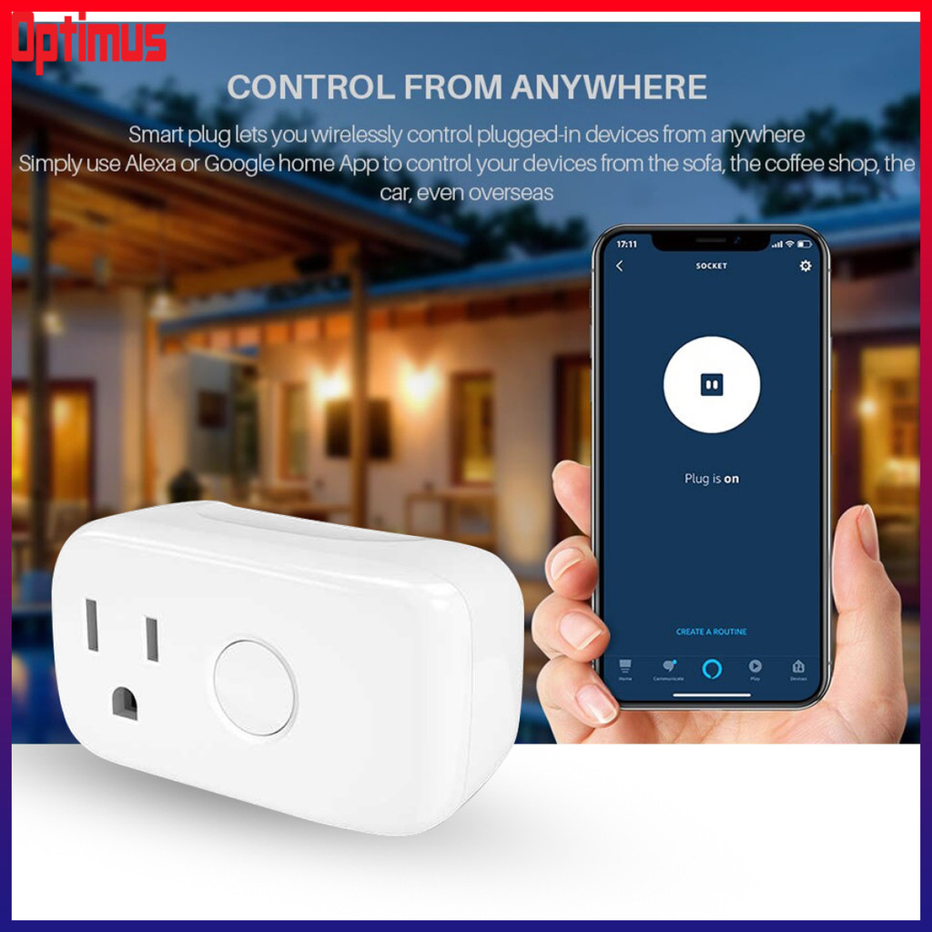 Optimus Depot Bestcon SP4 APP Controlled Mini-US Wifi Smart Plug 4 ...