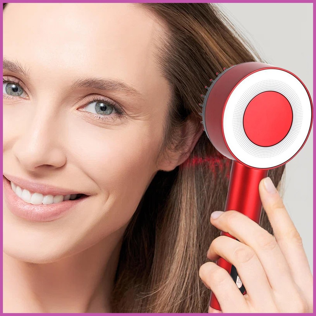 Scalp Applicator Comb Hair Oil Applicator Scalp Massager Red Light ...