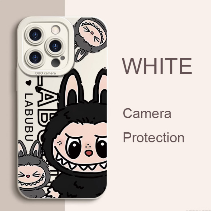 Fashion Cool Labubu Phone Case For iPhone 13 12 Mini 11 Pro Max