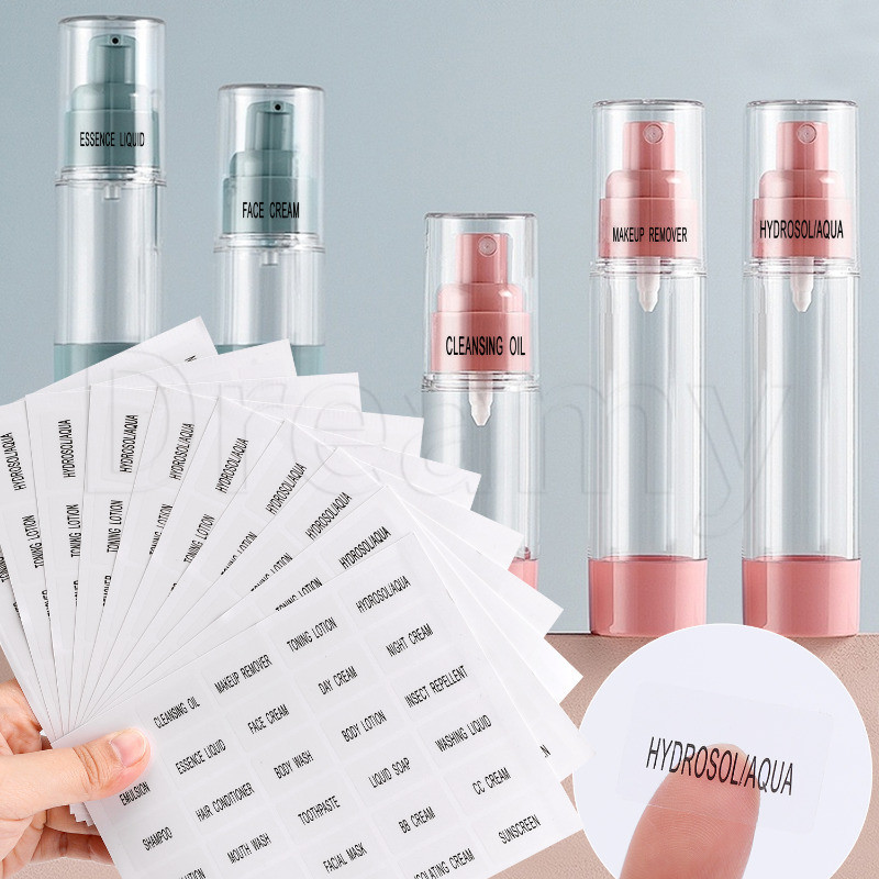 Clear PET Paper Labels - Classification Labels For Cosmetics - Self ...