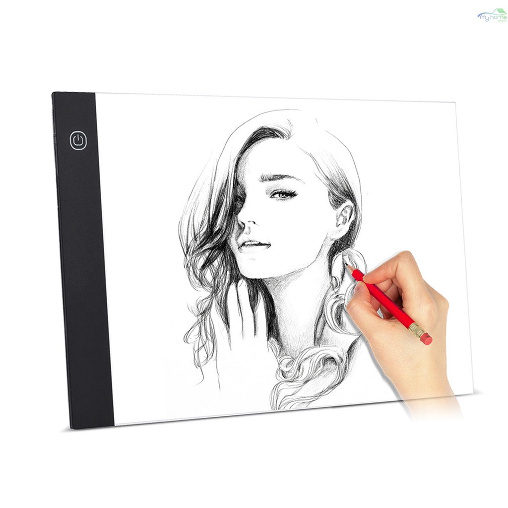 A4 Light Box For Tracing LED Light Pad, 3 Level Adjustable Brightness Light Board For Diamond Painting Streaming - View #12