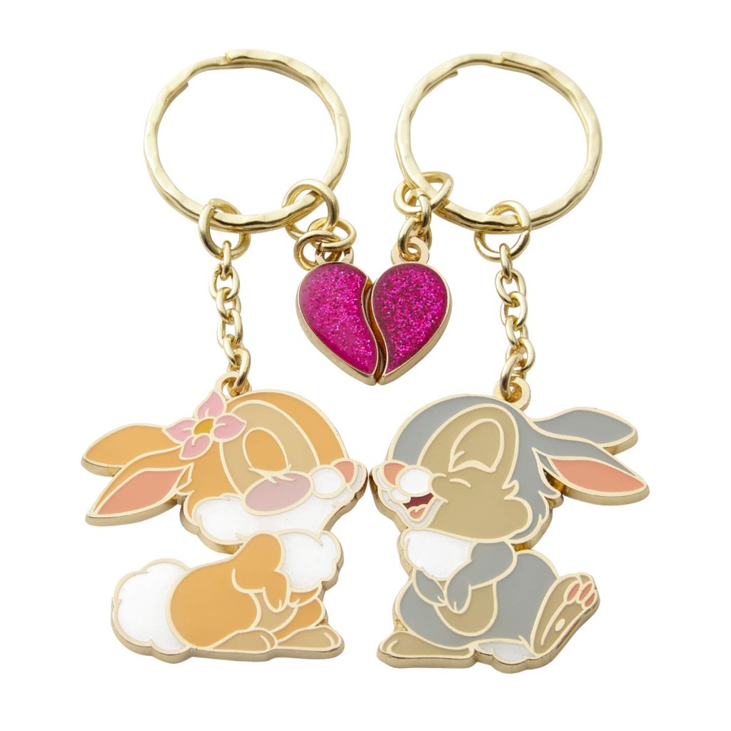 Tonsuke & Miss Bunny Pair Keychain Keychain Disney Goods Souvenir ...