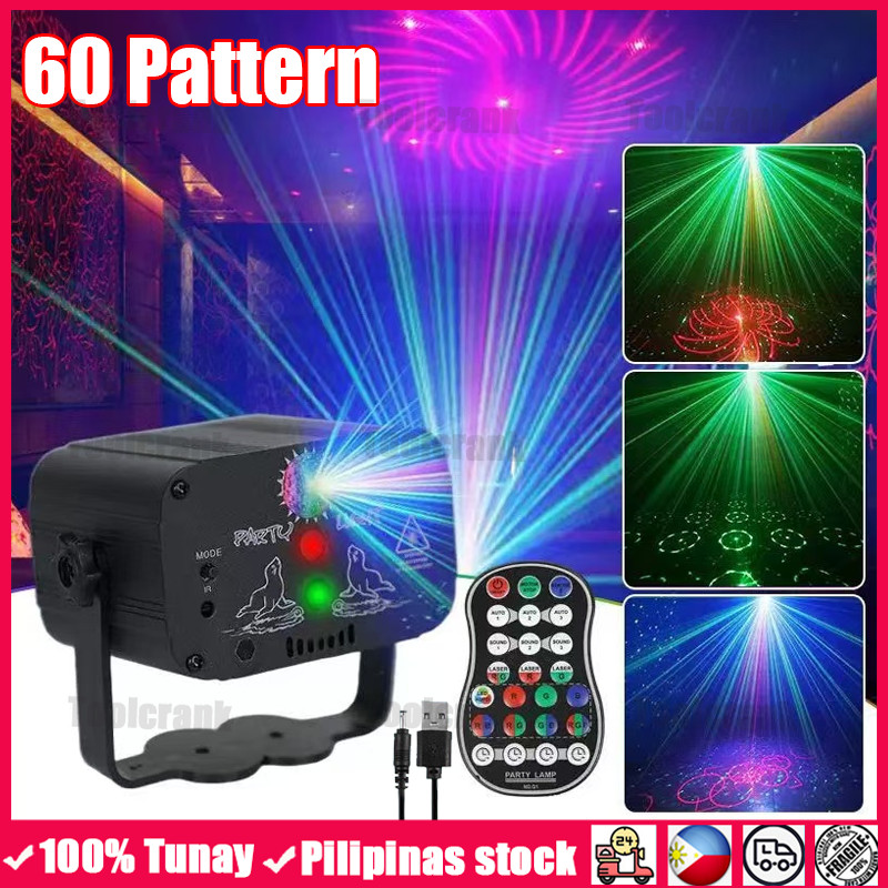 Laser Projector DJ Disco Light Stage Laser Light Night Light projection ...