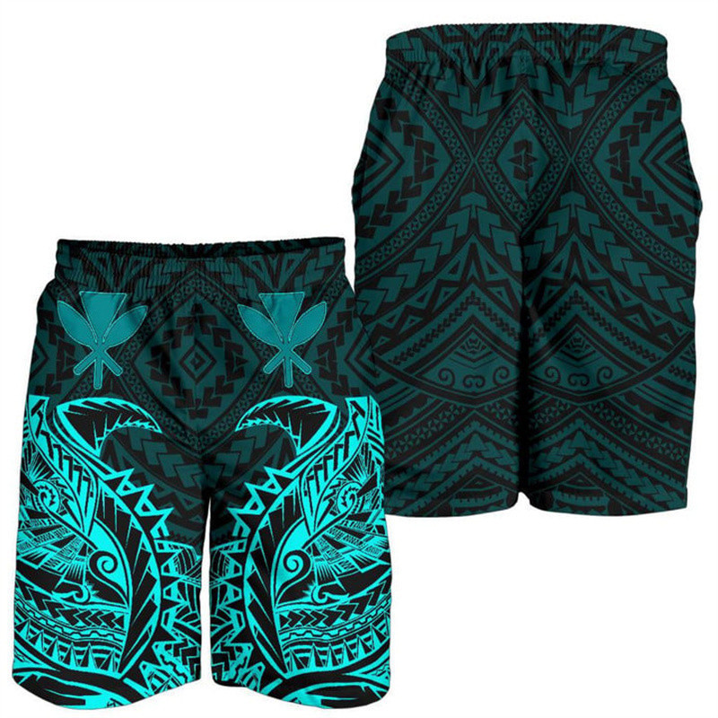 Yap Polynesian Bermuda Shorts (Herren) - Polynesian Turtle