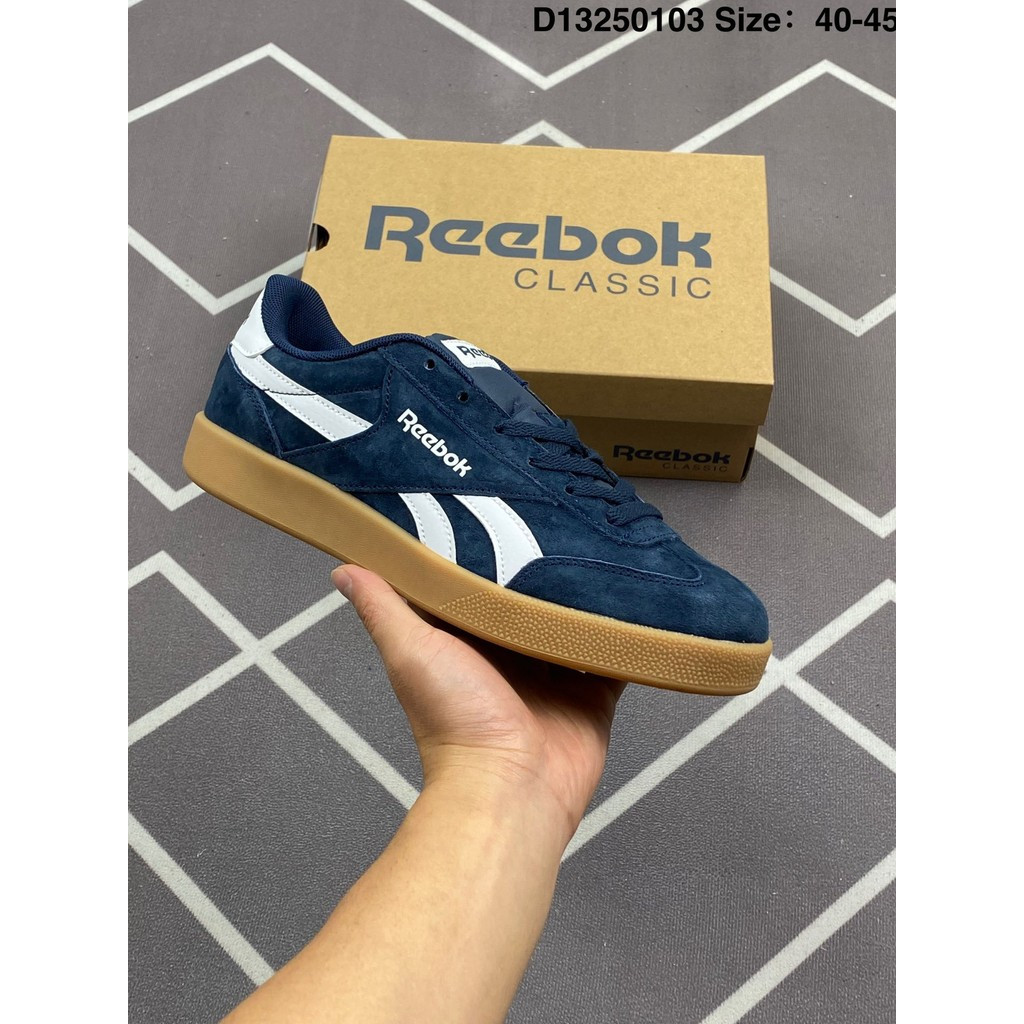 (4 Colors)Reebok SMASH EDGE Lace Leather Casual Sports Shoes for Men RB ...
