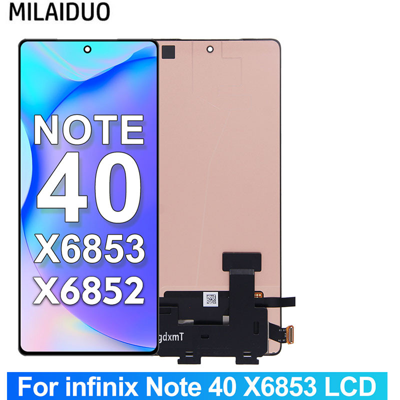 Orig Tft Lcd For Infinix Note 40 4g 5g Lcd X6853 X6852 Display Touch