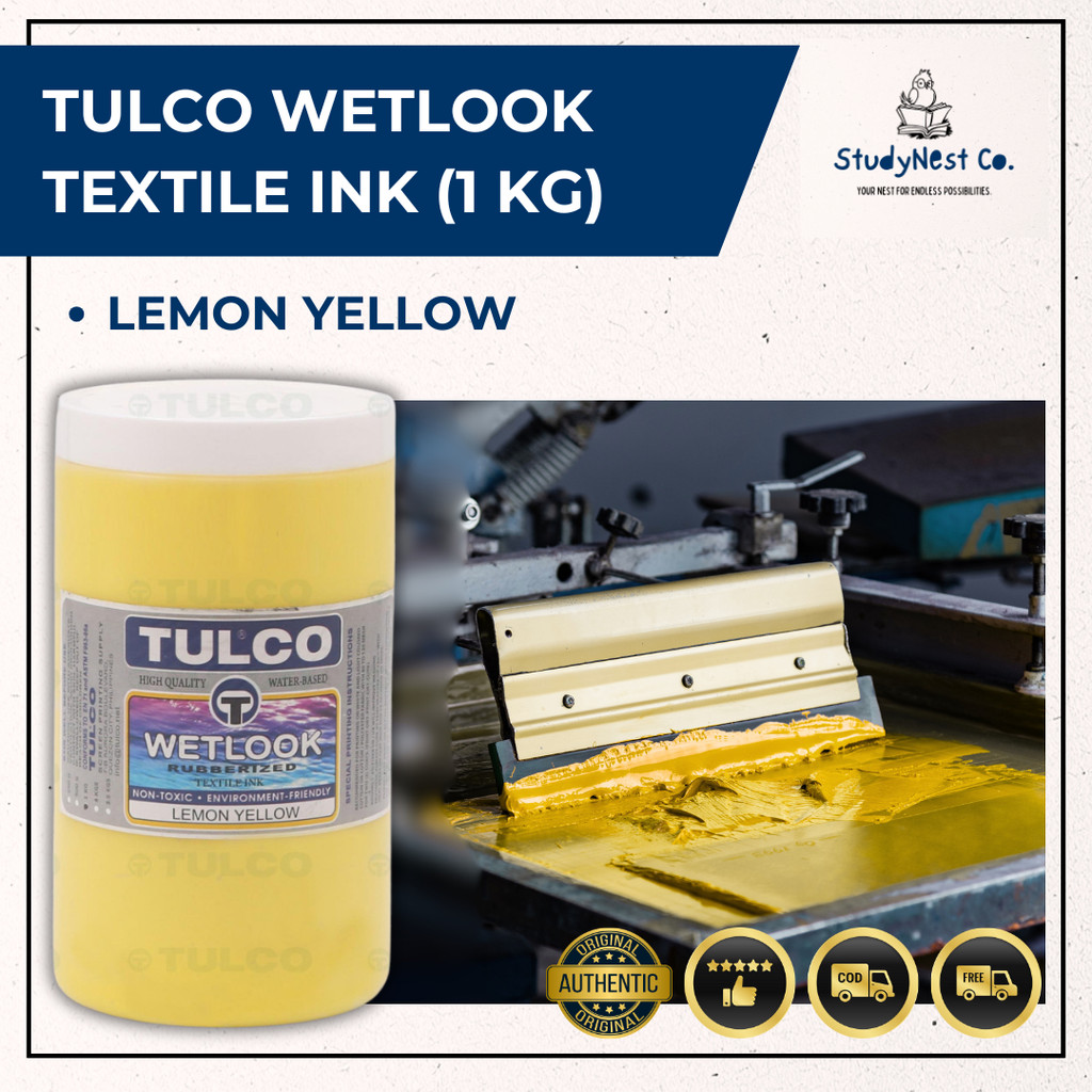 SNCo. | Tulco Wetlook (1kg) Multi-Colors Rubberized Textile Ink – Water ...