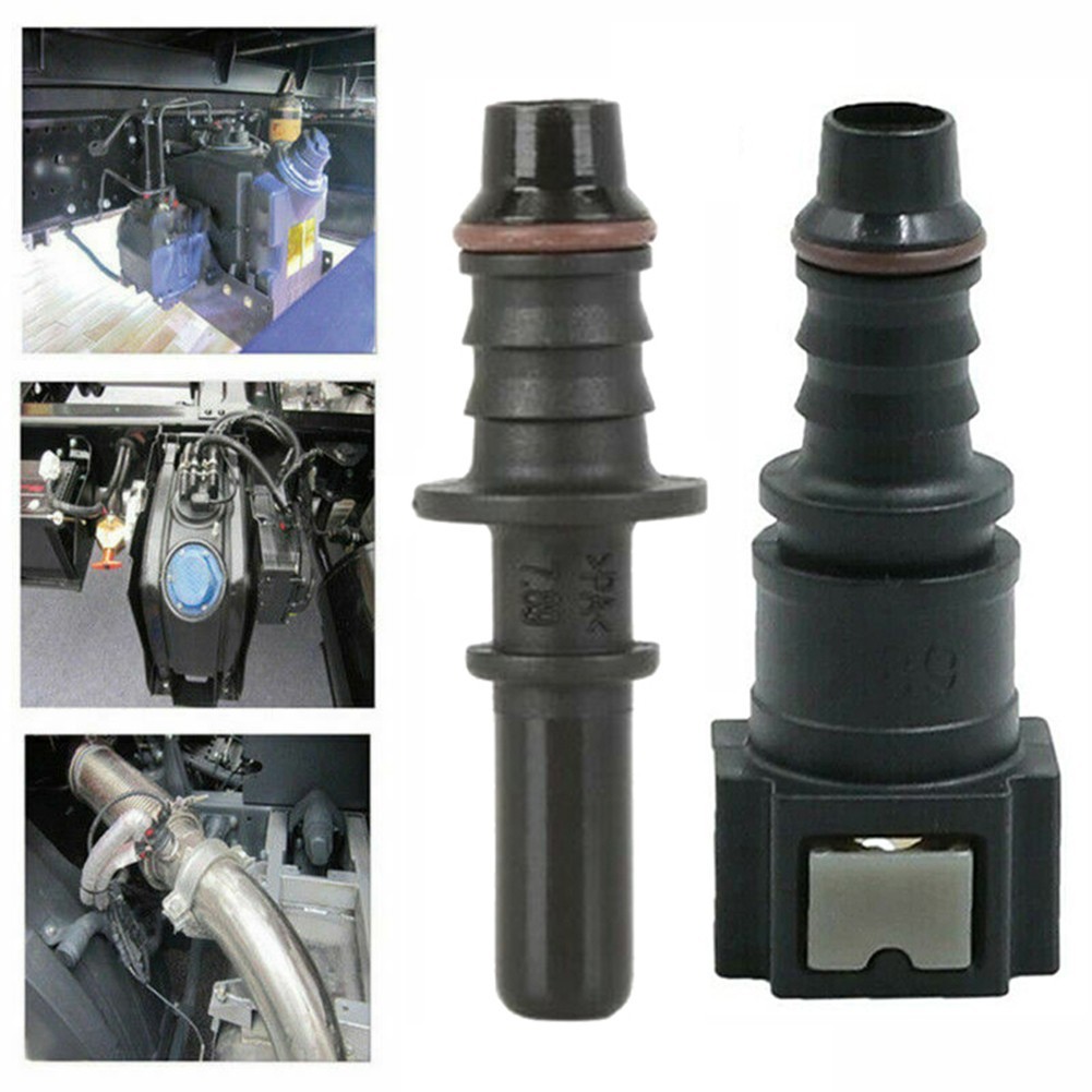 ULTRA Straight 7.89mm ID6 Car Fuel Line Hose Pipe Coupler Quick