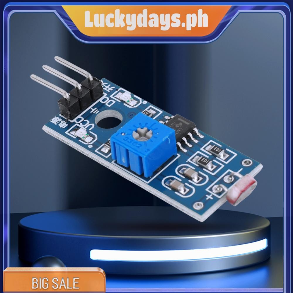 LM393 Light Sensor Switch Module with Digital Analog Output for Arduino ...