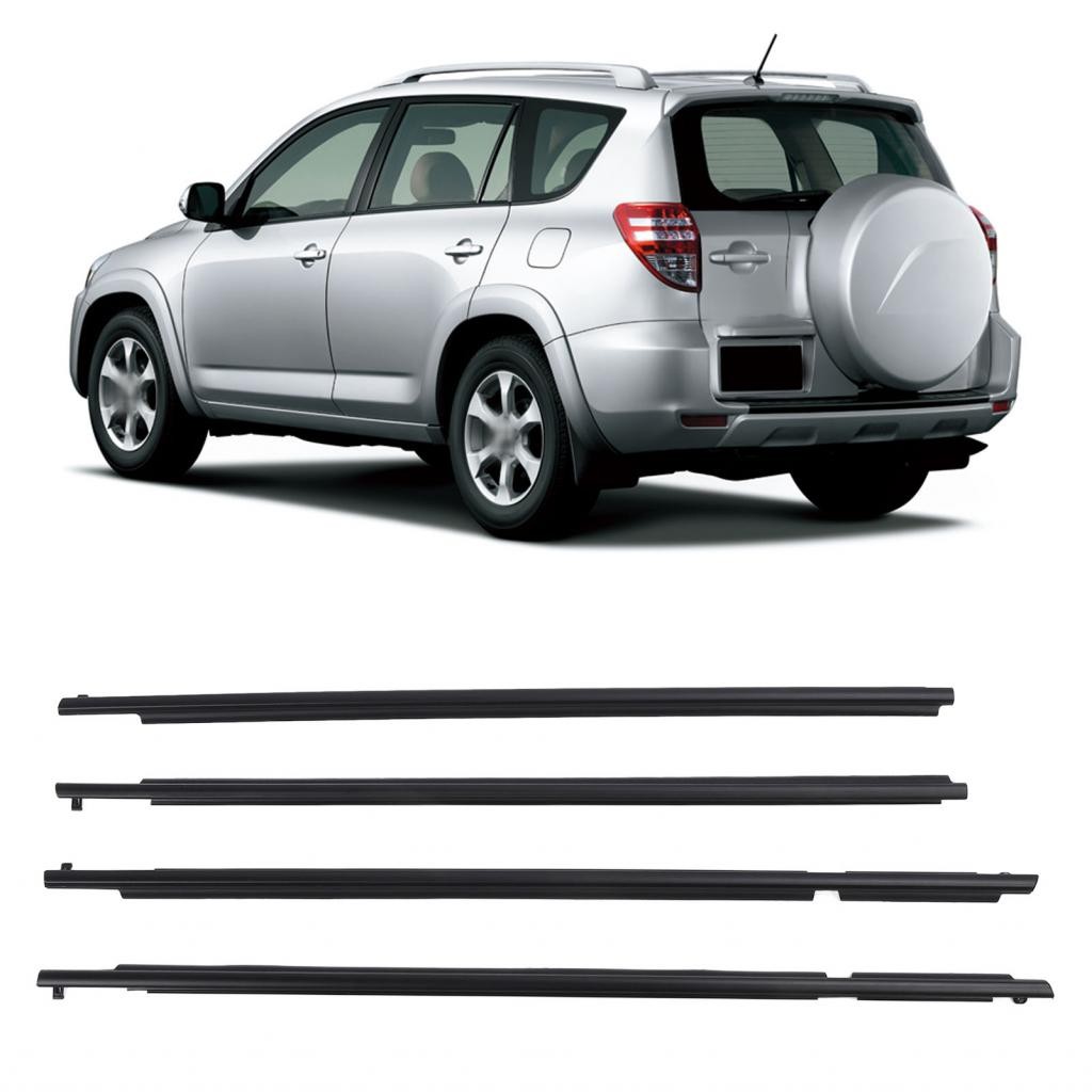 Wowowi Door Window Trim Moulding Belt Car Seal Kit High Toughness