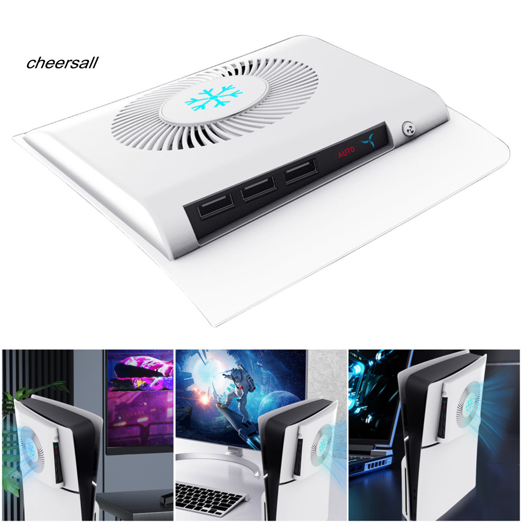 Cheersall High Speed Console Fan Game Console Supplies Ps5 Slim Cooling