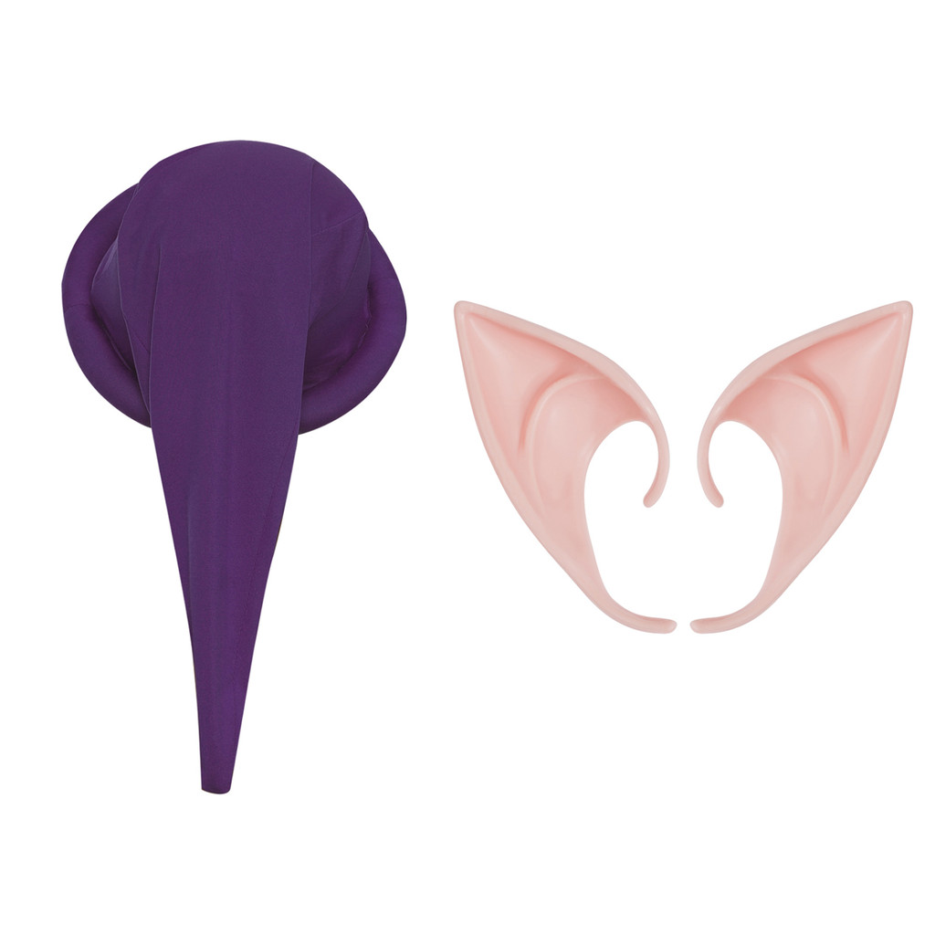 Kids Adult Christmas Elf Cosplay Costume Accessories 1 Pair Rubber Ears ...