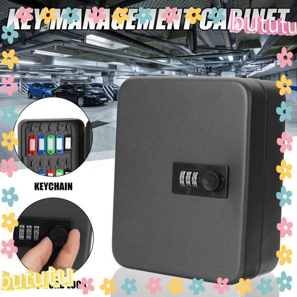 BUTUTU Key Safe Metal Lockable Password Office Car Car Key Box | Shopee ...