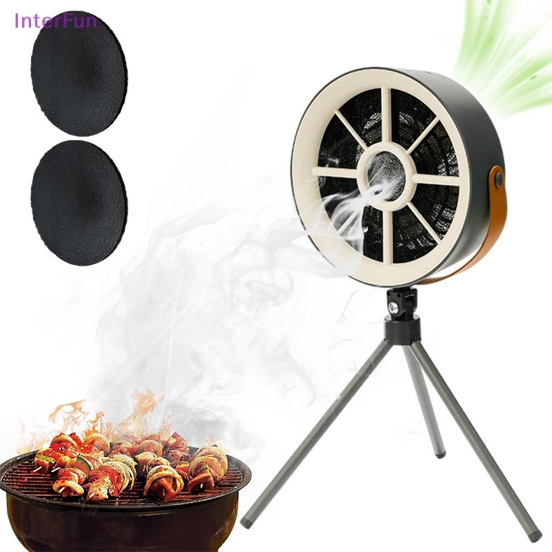 hot Portable Exhaust Fan Small Kitchen Hood Extractor Barbecue USB ...