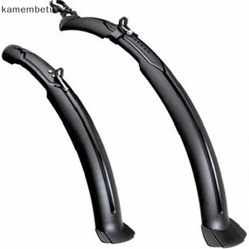 Garde-Boue Vélo VTT - Set Avant/Arrière Orange, Matériau PP, Longueur 53 Cm (Arrière) Et 30 Cm (Avant)