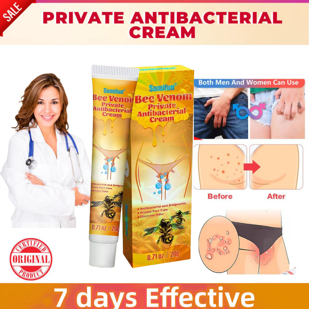 Bee Venom Private antibacterial cream Eczema Treatment Ointment for ...