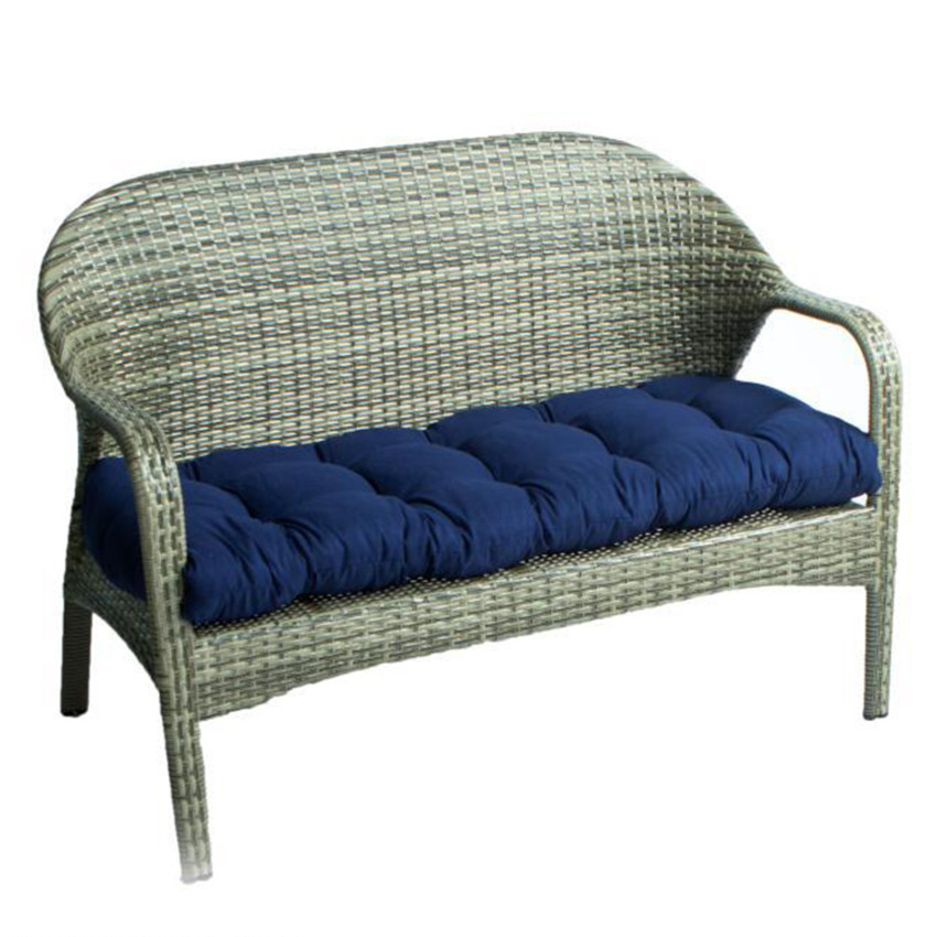 Local Shipment+COD Bench Cushion 100*50cm Outdoor Garden Bench Cushions Rectangle Bench Seat ...