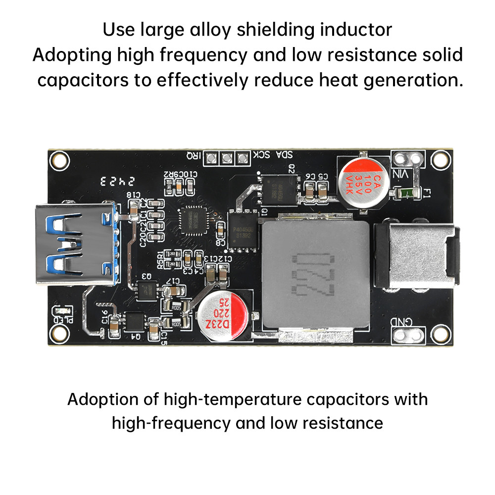 Pcbfun 140W multi-protocol desktop smart fast charging module supports ...