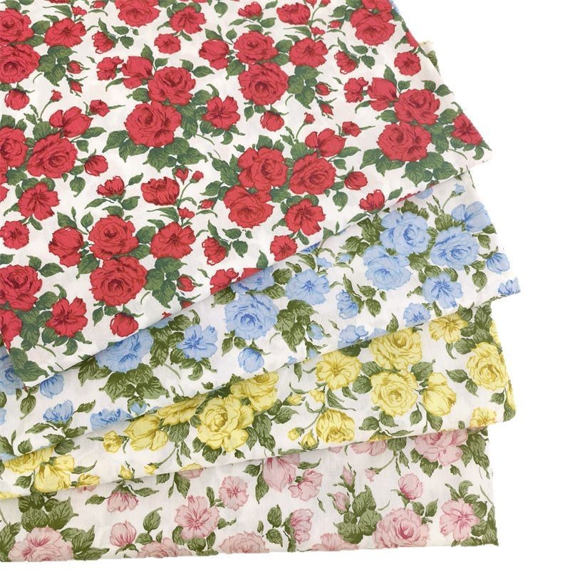 Kain Cotton Bidang 60'',Cotton Twill 60'',Popular Rose Blue Enchantress ...