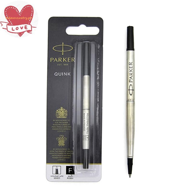 WASTRY Parker quink roller ball rollerball pen refill black ink medium