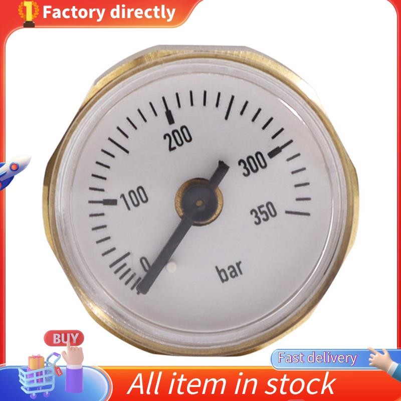 In stock-ED 28mm Dial Precision Air Pressure Gauge Manometer 350Bar ...
