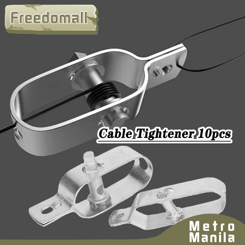 10Pcs Cable Tightener Steel Wire Tensioner Steel Rope Tensioner Cable ...