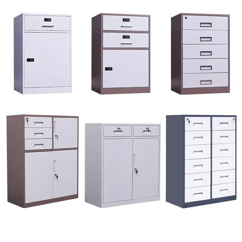 File Cabinet Low Cabinet Office Storage Cabinet with Lock Data Cabinet ...