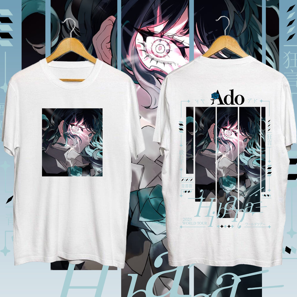 Hot selling new T-shirt!!! ADO Hibana Printed Shirt 2025 World Tour T ...