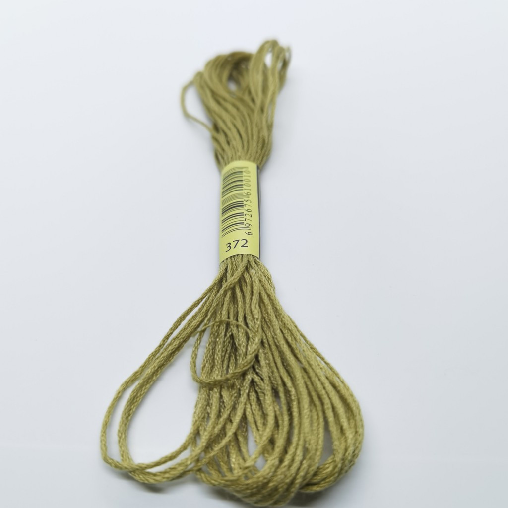 10 Skeins DMC 372 400 402 407 413 414 415 420 422 433 Thread Cross ...