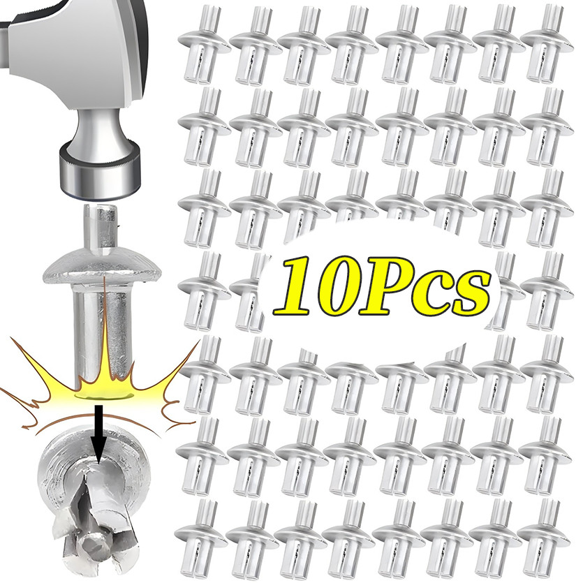 Aluminum Alloy Hammer Drive Rivets / Tapping Expansion Screws / Head ...