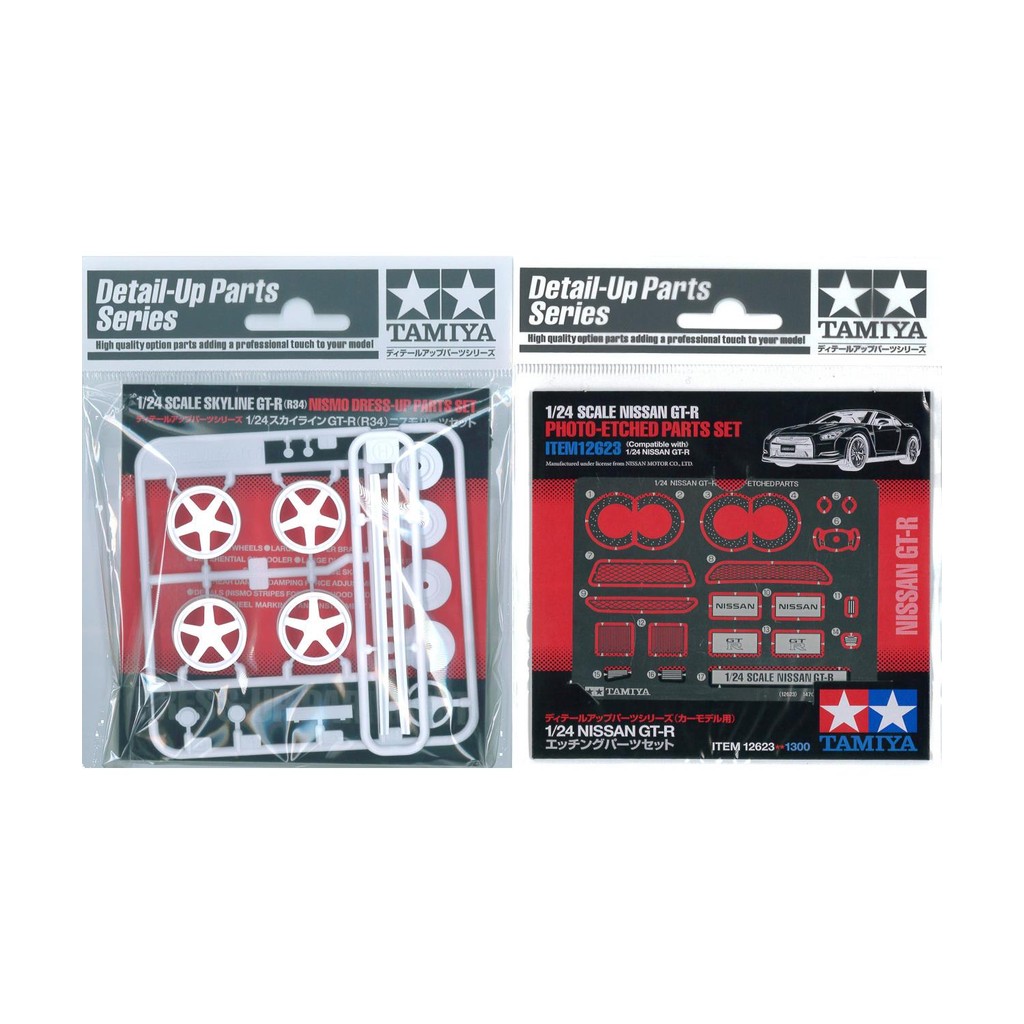 TAMIYA 1/24 Detail Up Parts Series No.08 Skyline GT-R R34 Nismo Parts ...