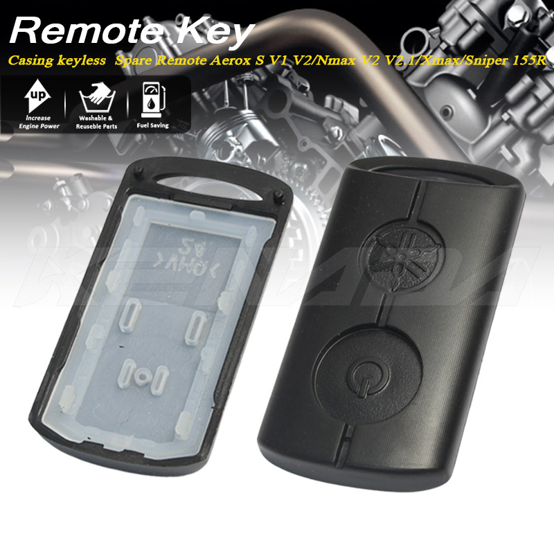 Casing keyless Spare Remote Aerox S V1 V2 / Nmax V2 V2.1 / Xmax ...