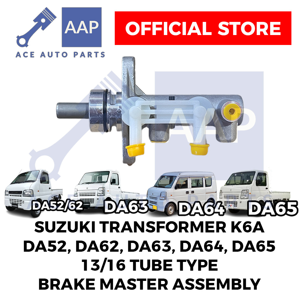 Suzuki Transformer K6A Brake Master 13/16 Tube Type DA52 DA62 DA63 DA64 ...