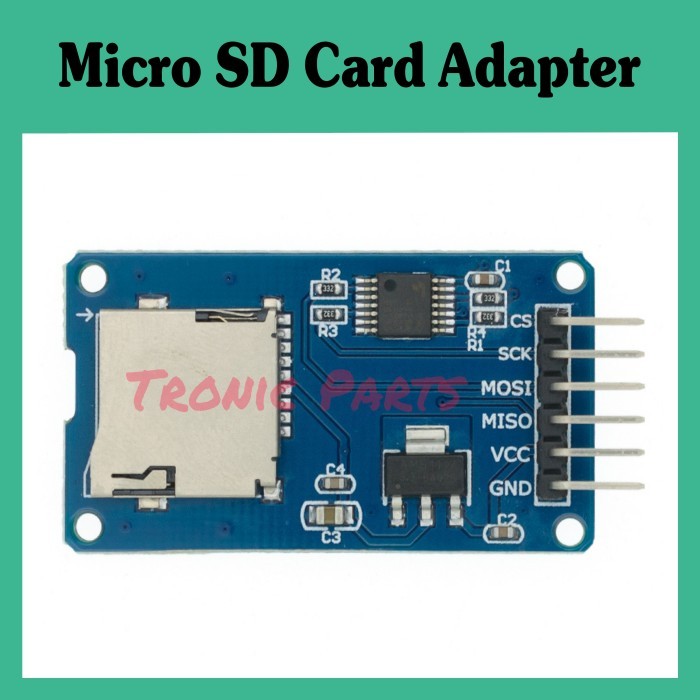 Micro SD Card Reader Writer Module For Arduino MicroSD Reader Module ...