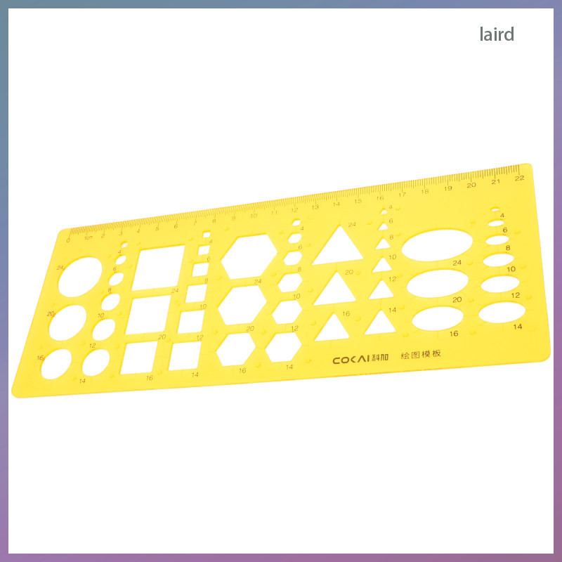 Circle Inlay Template Drawing Ruler Architectural Templates ...