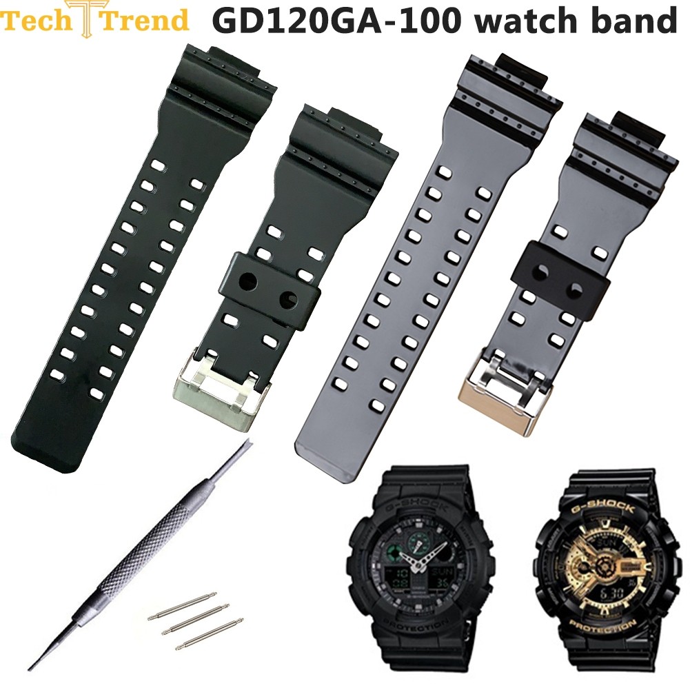 Resin Diving Watch Band Strap for Casio G Shock GD120/110/100 GA30/150 ...