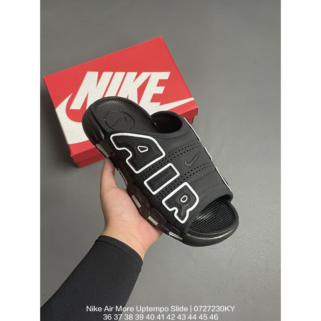 Nike Air plus Uptempo Slide Pippen big Air slippers | Shopee Philippines