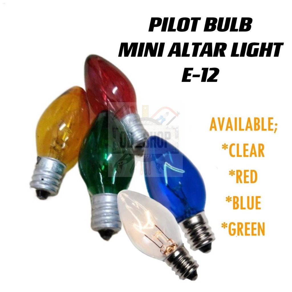 Altar LIGHT BULB / 4 COLORS | Shopee Philippines