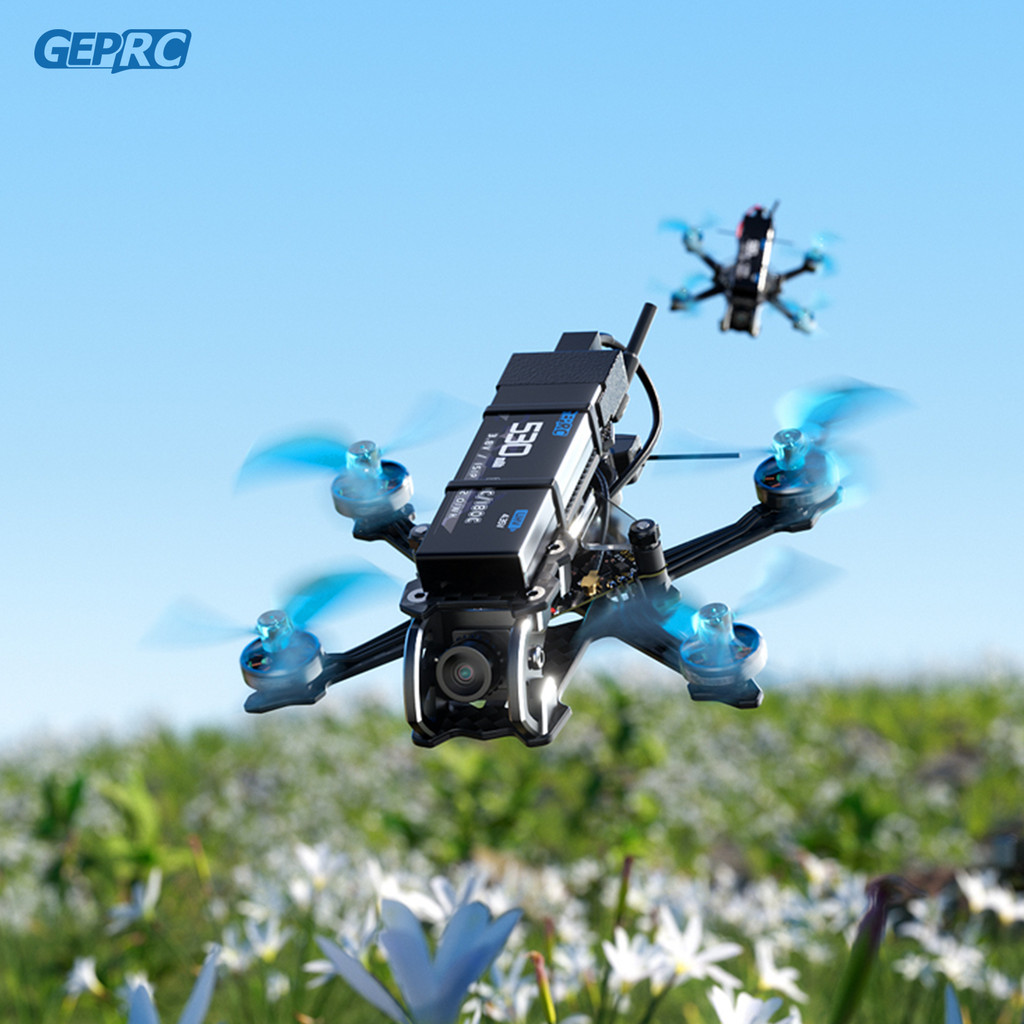 GEPRC T-Cube18 HD O4 FPV Quadcopter 1.8Inch TAKER F411-12A O4 Air Unit ...