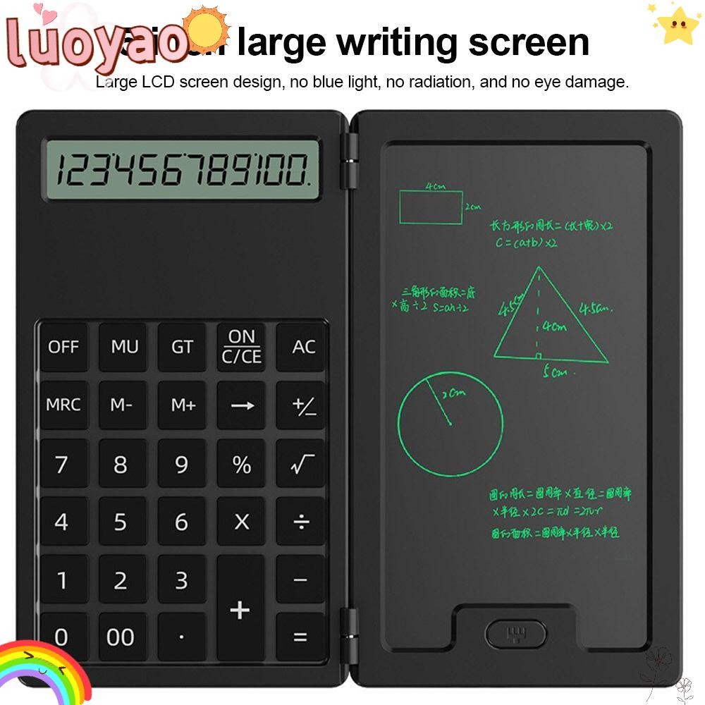 LUOYAO Scientific Calculators, 12-Digit Writing Pad Math Calculator ...