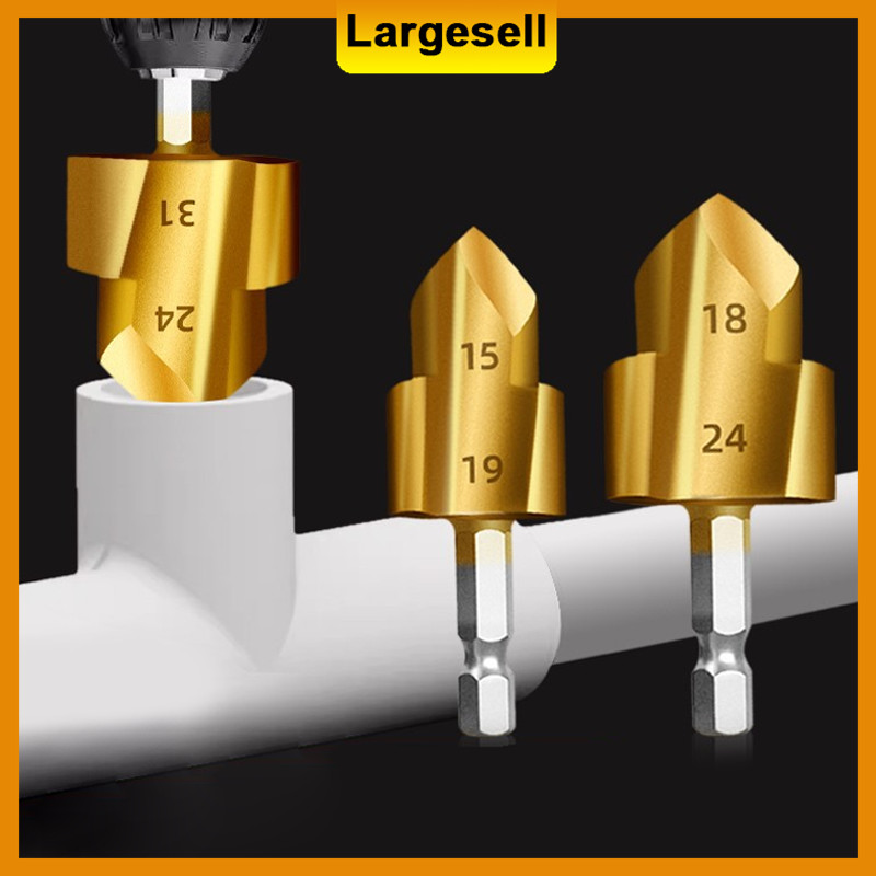 3Pcs Hex PPR Pipe Lifting Drill Bit 20/25/32mm Full Open Process For ...