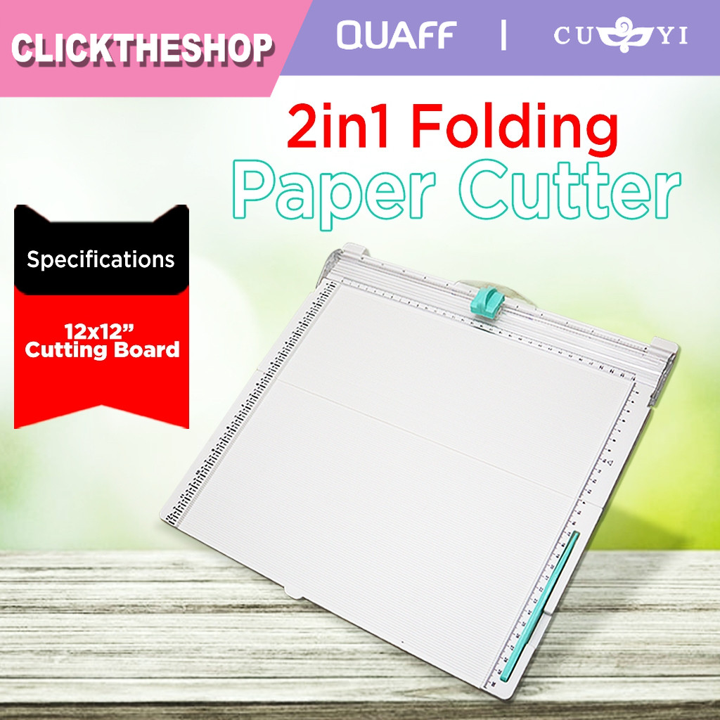 2in1 Multi-Function Paper Cutter Precision PAPER Trimmer 12 Inch ...