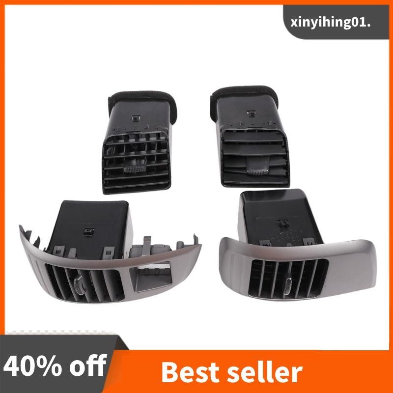 Car Dashboard Air Vent Set (4pcs) Compatible For Hyundai Sonata 9 2015-2017