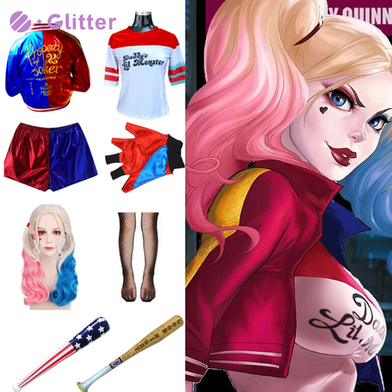 Accessoire Cosplay Quinn Harley Squad - Holster Pour Déguisement Halloween Et Conventions