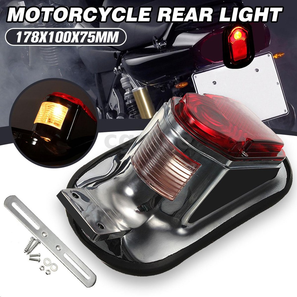 Universal Motorcycle Rear Tail Light Bulb Mount Plate | Shopee Philippines