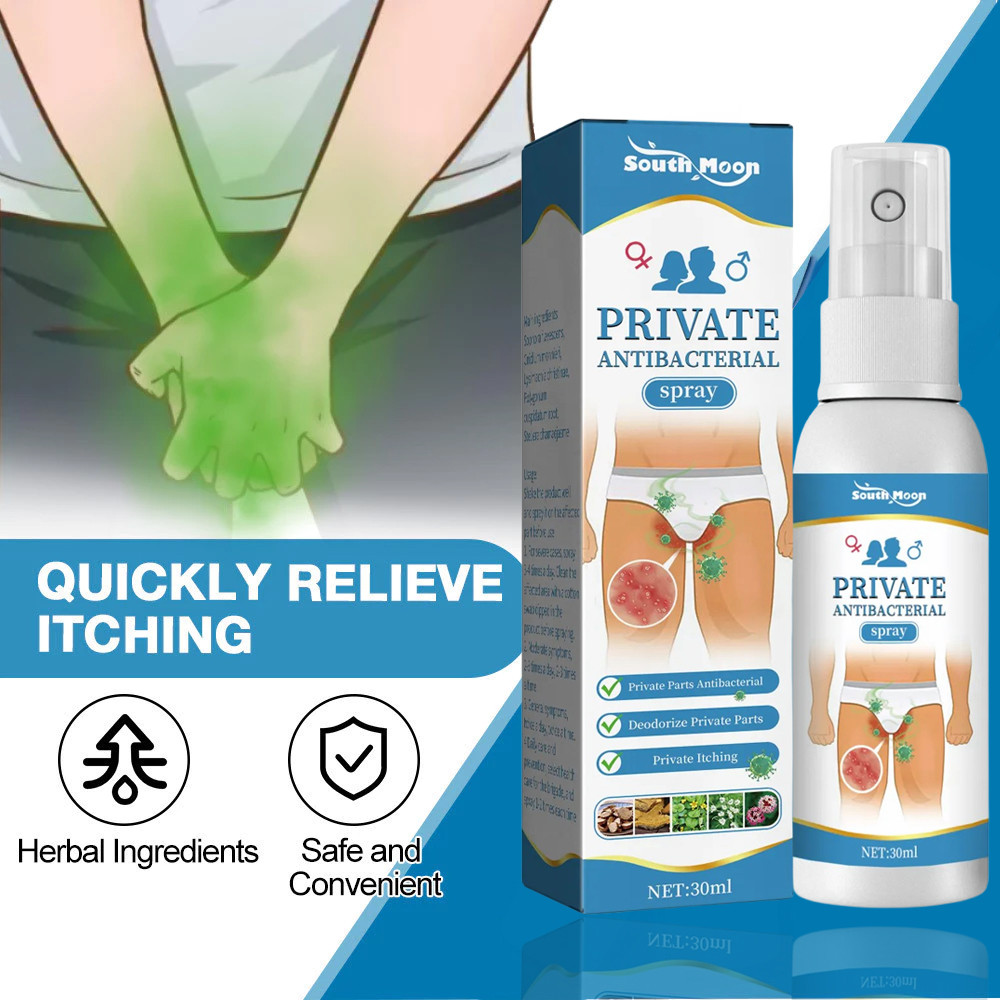 Anti Fungal Spray For Private Part Antibacterial Spray 30ml | Shopee ...