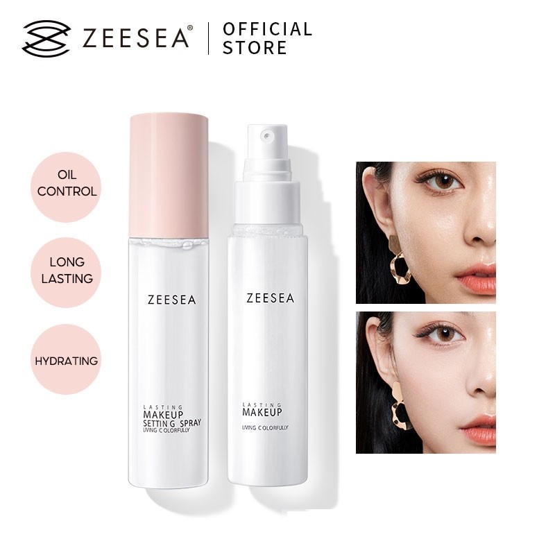 ZEESEA Makeup Setting Spray Water Long Lasting Oil Control Matte Tone ...