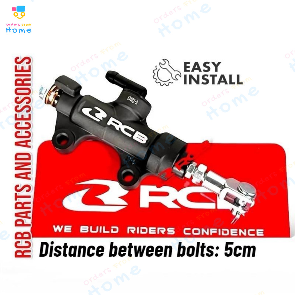 RCB Universal Rear Brake Master Pump Honda Racingboy Rear Brake Master ...