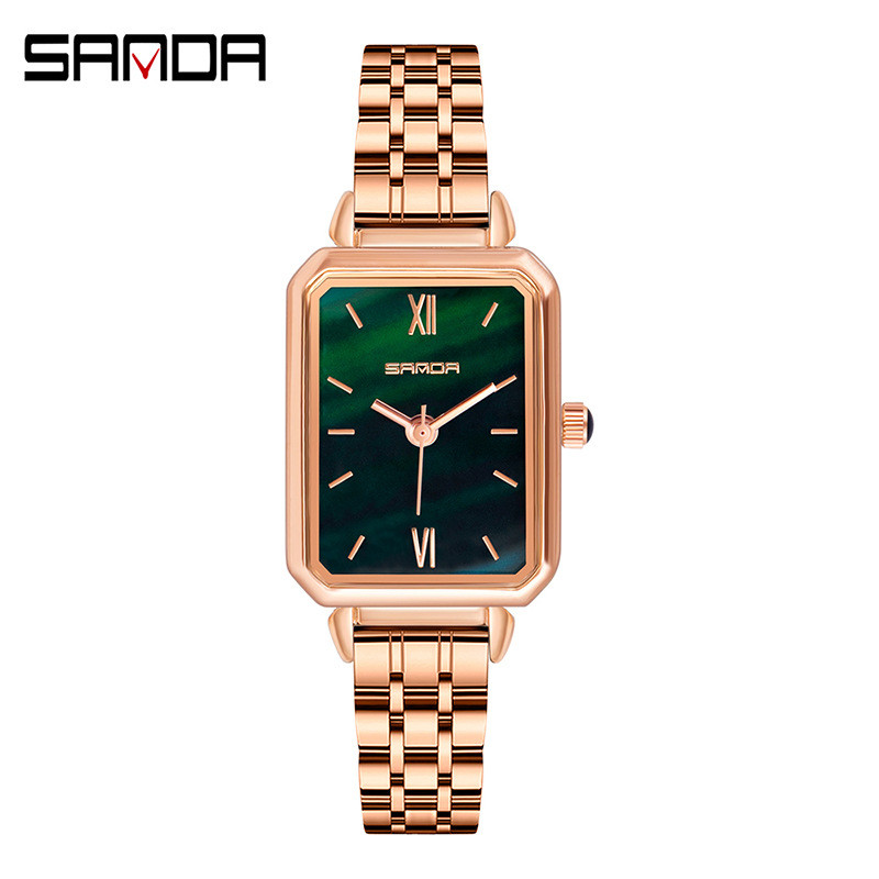 SANDA Retro Watch New Starry Sky Women's Watches Small Steel Dial ...