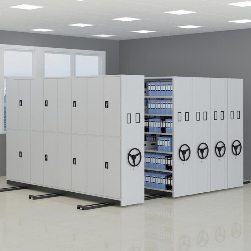 Mobile Intelligent Electric Archive Shelf Sub-Compact Rack Financial ...